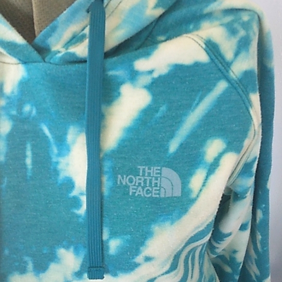 THE NORTHFACE CUSTOM BLEACH HOODIE WOMANS M - Picture 2 of 6